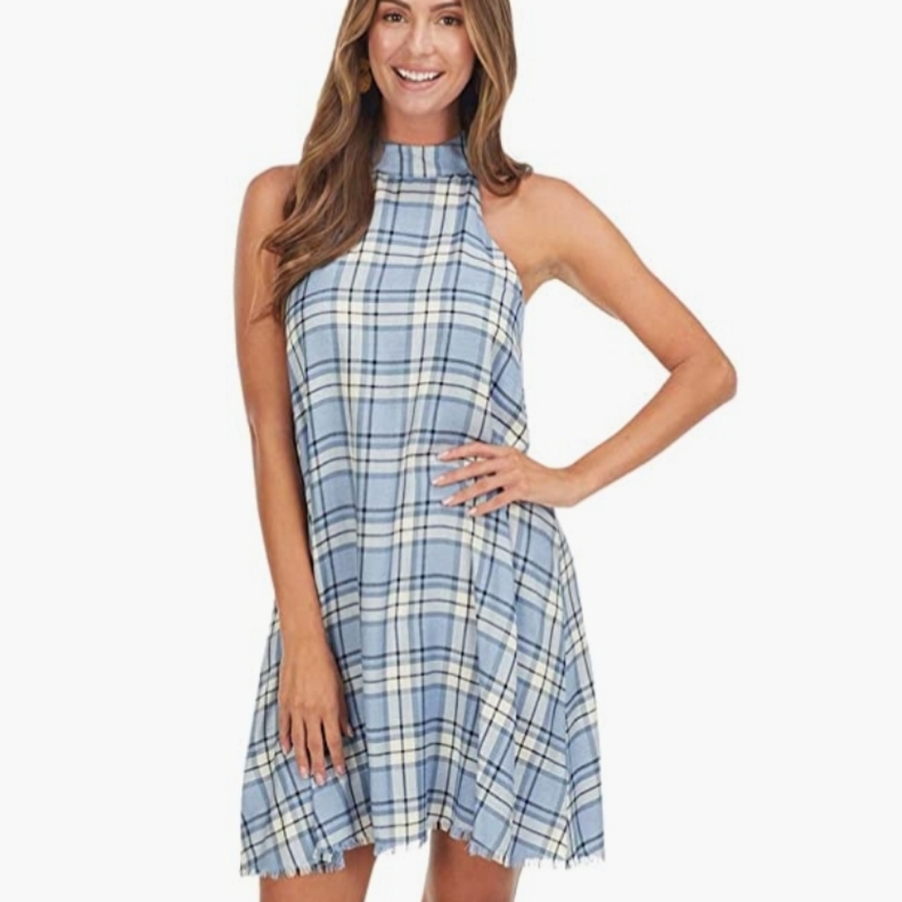Mud pie plaid dress